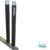 TGEN0006-H40-RAIN-ECKLA-PAIRE DE PORTANTS VERTICAUX HAUTEUR 40 CM POUR BARRES DE TOIT AVEC RAINURE - 1
