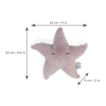 Peluche bouillotte étoile dimensions