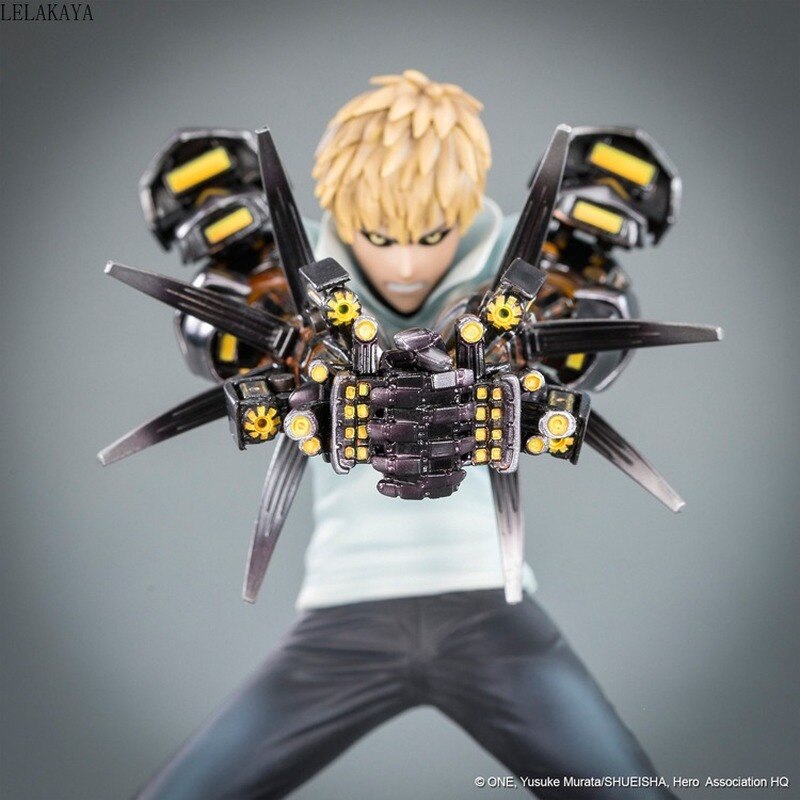 Anime-Xtra-One-Punch-Man-Genos-Battle-State-Ver-15cm-nouvelle-collection-Figurines-d-action-en
