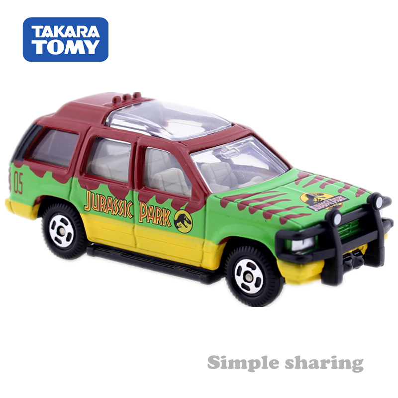 Tomica-Dream-141-Jurassic-World-Tour-SUV-Takara-Tomy-voiture-de-Sport-v-hicules-utilitaires-en