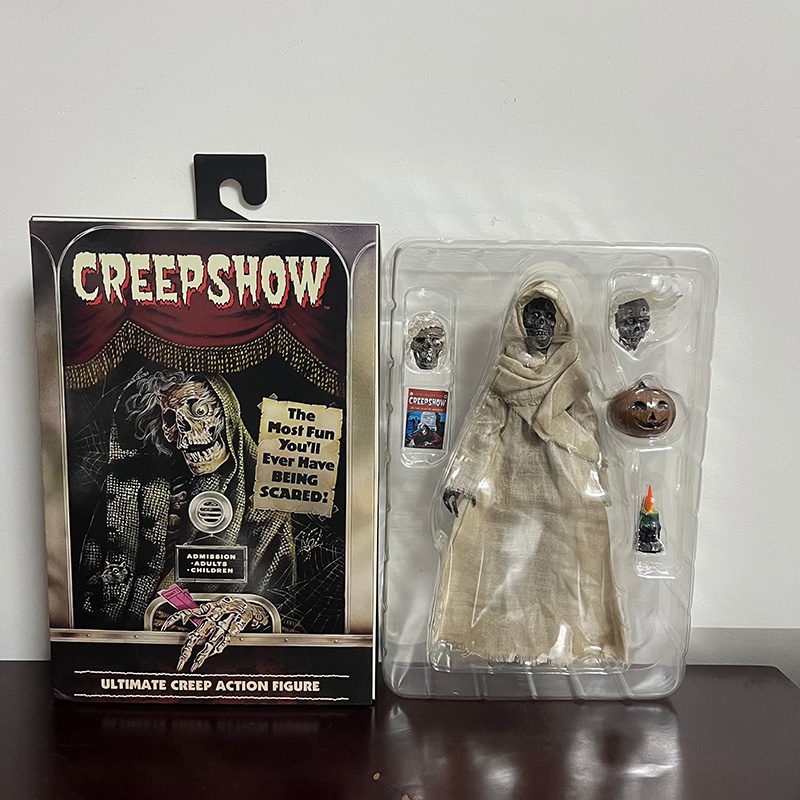 NECA-Creepshow-Horror-Figure-The-Creep-Action-Figure-Joint-Mobile-Butter-Bookshelf-Scale-MUNIPumpkin-Butter-Helloween