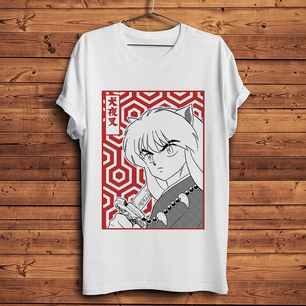  T  SHIRT  INUYASHA T  SHIRT  MANGAS  retrodie