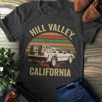 T-shirt HILL VALLEY - Back To the Futur(Retour vers le futur)
