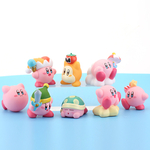 Collection-de-Figurines-d-action-Kirby-rose-ensemble-de-8-pi-ces-collectionner-en-Pvc-meilleur