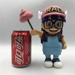 20cm-Anime-dessin-anim-Dr-Affaissement-Arale-avec-f-ces-PVC-figurine-mod-le-jouet