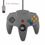 Mode-professionnelle-N64-contr-leur-Joystick-manette-longue-filaire-pour-classique-Nintendo-64-Console-jeux-manette