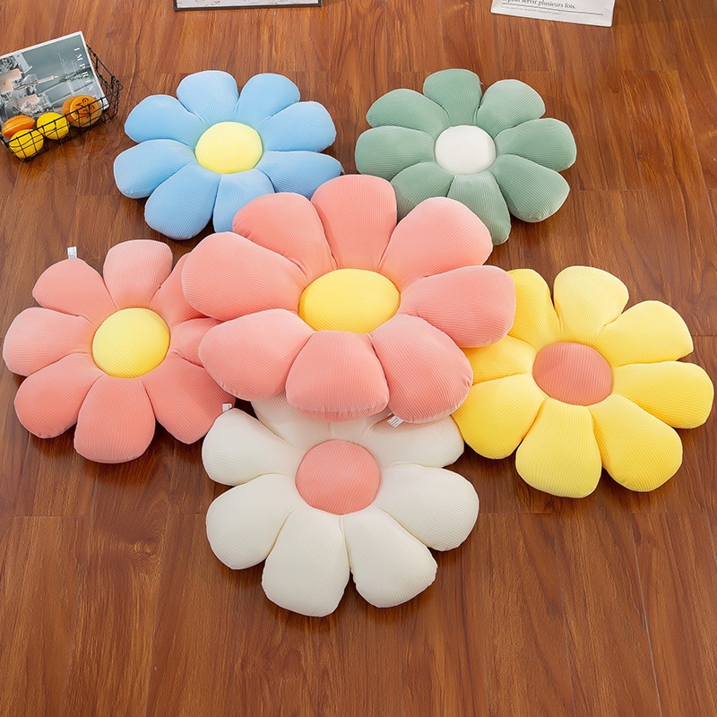 Oreiller-mignon-marguerite-fleur-jouet-plante-en-peluche-poup-e-pour-enfants-filles-oreillers-de-sol