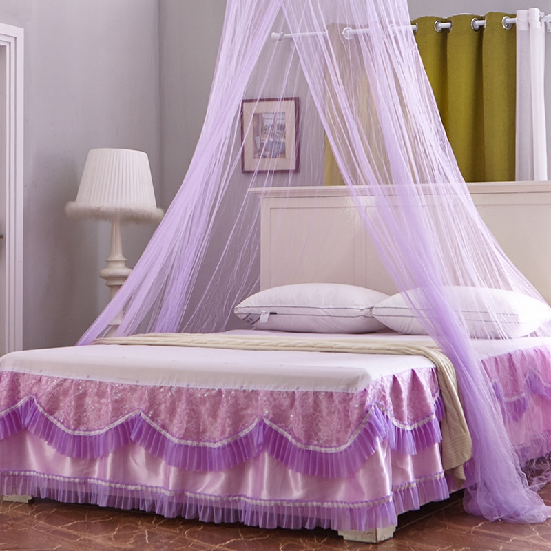 Moustiquaire-haute-transparence-Moustiquaire-en-Polyester-maille-en-dentelle-pour-lit-ou-auvent-rond-Portable-1
