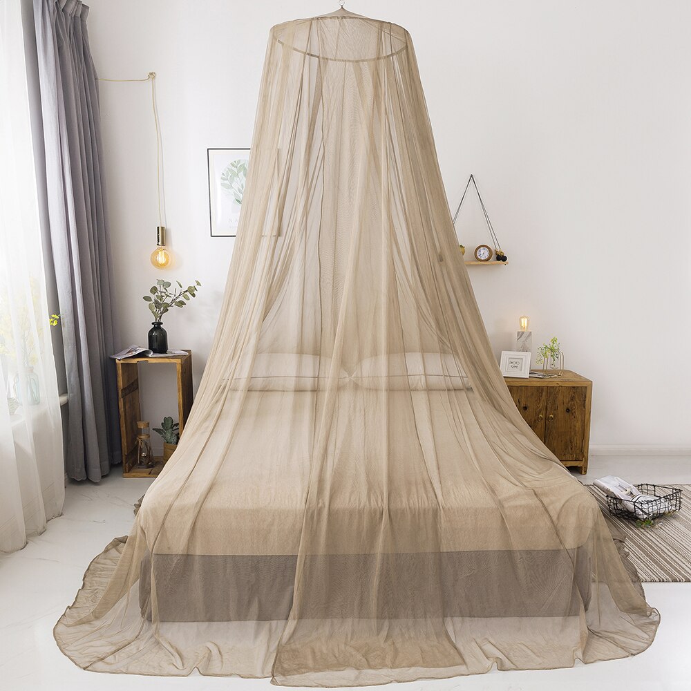 Ciel de Lit Adultes | Anti-Moustiques Marron