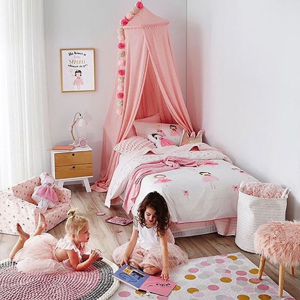 Ciel de Lit Bébé | Rose Meringue