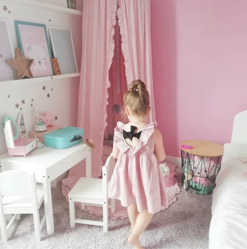 Ciel de Lit Bébé | Rose Douceur