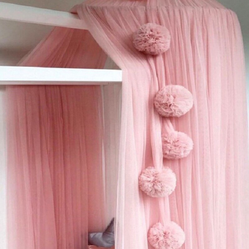 Ciel de Lit Bébé | Rose Bonbon Enrobé