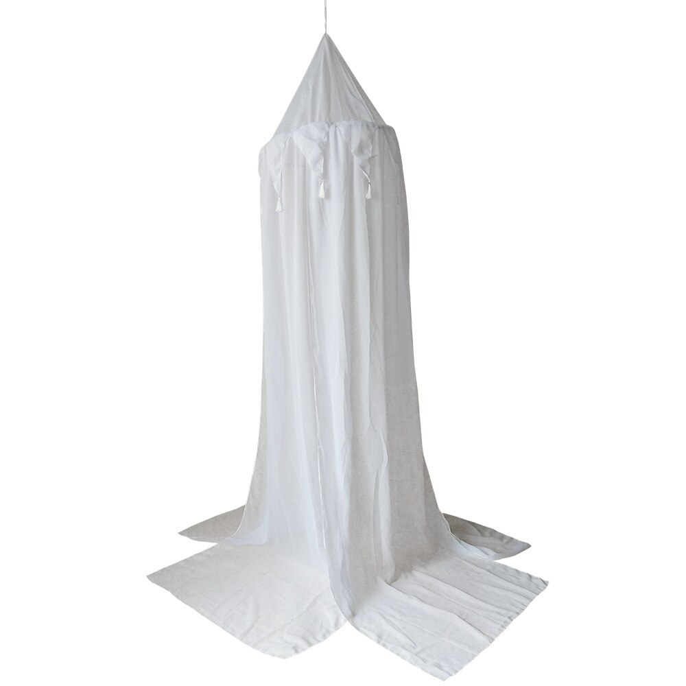 Ciel de Lit Bébé | Blanc Finesse fond blanc