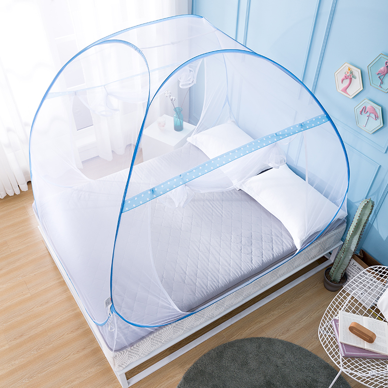 Einsgut Lit de bébé moustiquaire Portable lit Pliant Pop Up été lit de Voyage avec moustiquaire Lits de bébé Nouveau-né Berceau pour 0-3 Ans 