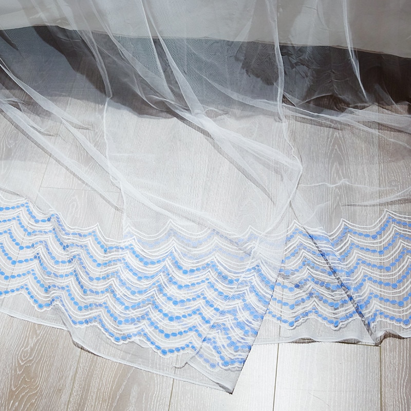 Ciel de Lit Adultes | Bleu Motif Amérindien tissu