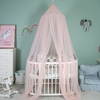 Ciel de Lit Bébé | Rose Transparent