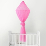 Ciel de Lit Bébé | Rose Pailleté Fuchsia