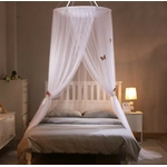 Ciel de Lit Adultes | Blanc Neige ouvert
