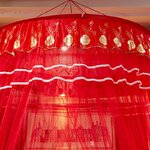 Ciel de Lit Adulte Rouge | Style Chinois Image 3