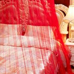 Ciel de Lit Adulte Rouge | Style Chinois Image 4