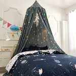 Ciel de Lit Bébé | Sombre Cosmos Gris