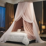 Moustiquaire-d-me-suspendu-canop-e-d-ombrage-romantique-Double-couche-cantonni-re-de-lit-textile