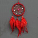 Attrape-r-ve-pampilles-d-coration-pour-voiture-ornement-de-chambre-suspension-murale-avec-perles-en