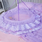 Ciel de Lit Fille | Violet Princesse dôme
