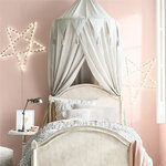 Lit-baldaquin-anti-moustiques-pour-enfant-Couvre-lit-avec-moustiquaire-couvre-lit-rond-tente-en-coton