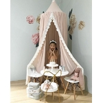 Ciel de lit bébé | Chapiteau Rose