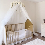 Ciel de Lit Bébé | Voile Blanc