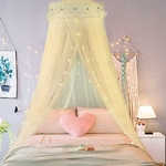 Ciel de Lit Adultes Simple Jaune