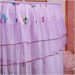 Ciel de Lit Adultes | Violet Avec Motifs image 2
