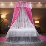 Ciel de Lit Adultes | Double Couleur Rose