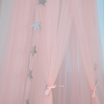 Ciel de Lit Bébé | Rose Transparent détails