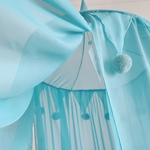 Ciel de Lit Bébé | Chapiteau Bleu Turquoise Détails