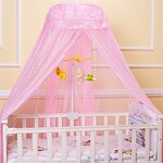 Ciel de Lit Bébé | Rose Pour Berceau