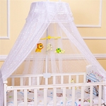 Ciel de Lit Bébé | Blanc | Berceau