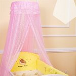 Ciel de Lit Bébé | Rose Pour Berceau