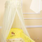 Ciel de Lit Bébé | Jaune pour Berceau