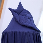 Ciel de Lit Bébé | Bleu avec Feuille