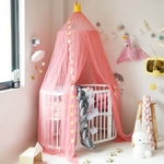 Ciel de Lit Bébé | Rose | Tissu Léger