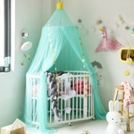 Ciel de Lit Bébé | Vert Tissu Léger