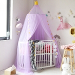 Ciel de Lit Bébé | Violet Tissu Léger