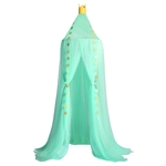 Ciel de Lit Bébé | Vert Tissu Léger fond blanc