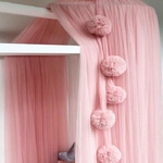 Ciel de Lit Bébé | Rose Bonbon Enrobé