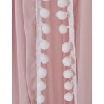 Ciel de Lit Bébé | Rose avec pompons détails