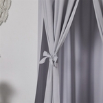 Ciel de Lit Bébé | Gris Pastel Clair