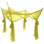 Voile de Lit | Vert Tissu Léger