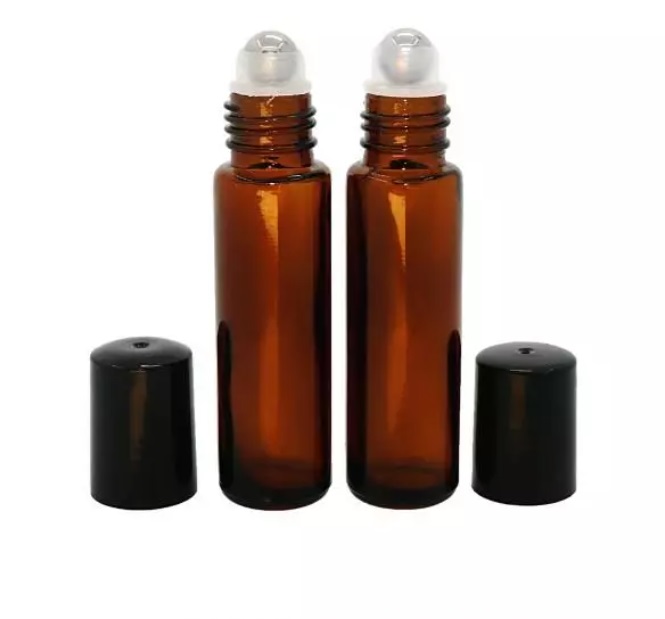 Roll-on 10ML en verre ambré- bille acier -Calliste Herboristerie